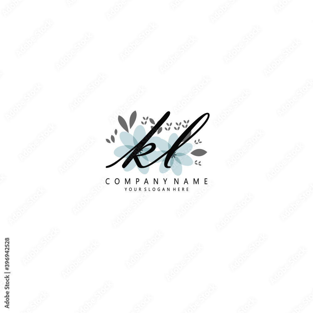 KL Initial handwriting logo template vector
KL Initial handwriting logo template vector