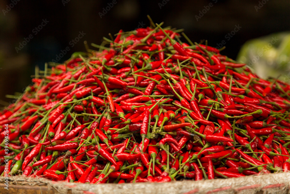 Fototapeta premium red chili peppers