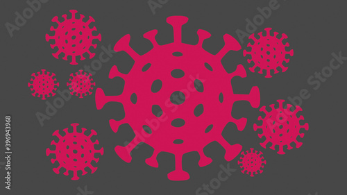  covid 19 icon; corona virus symbol; flu

