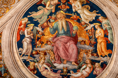 The Fresco Of God The Creator