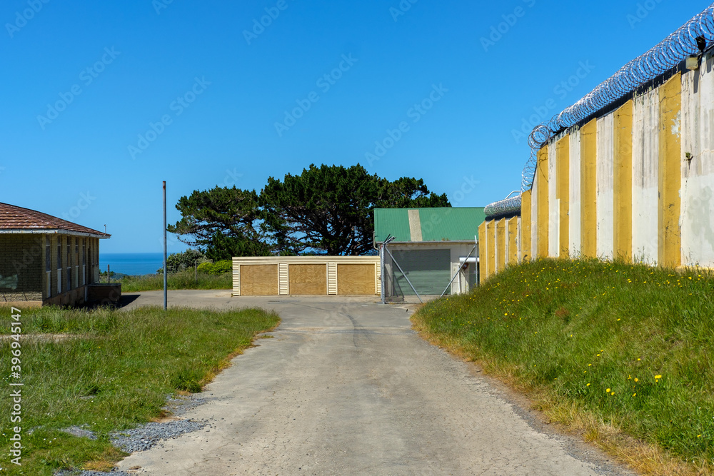 Building in the park