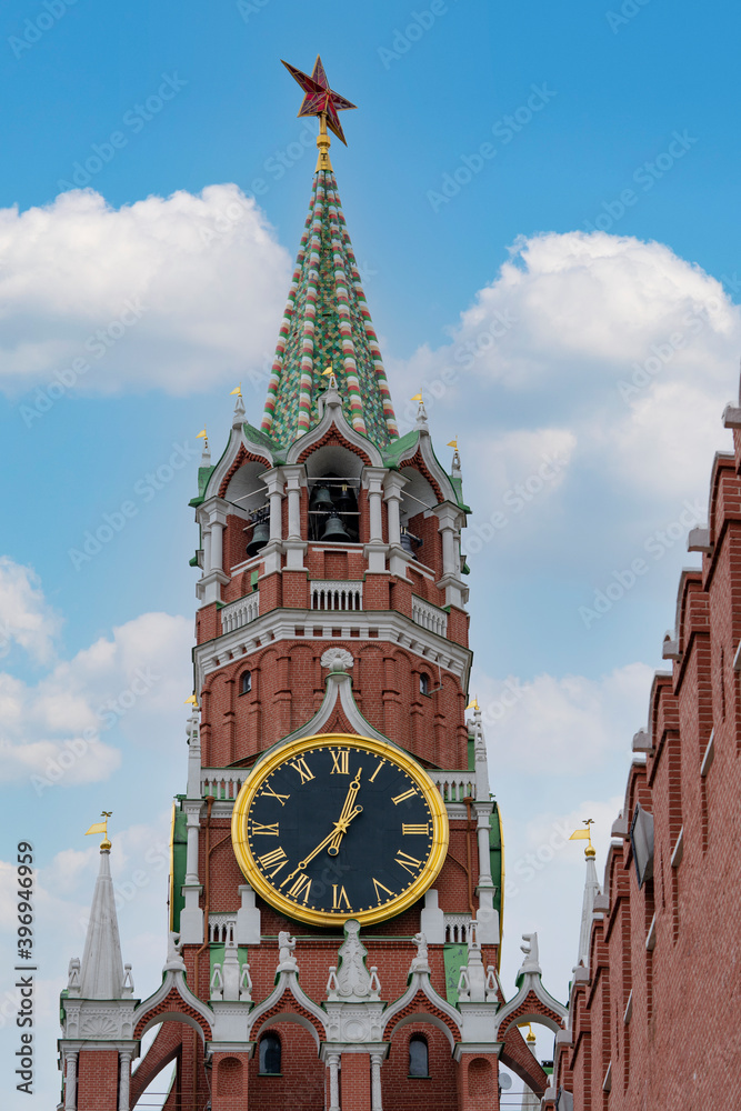 Kremlin, city clock tower