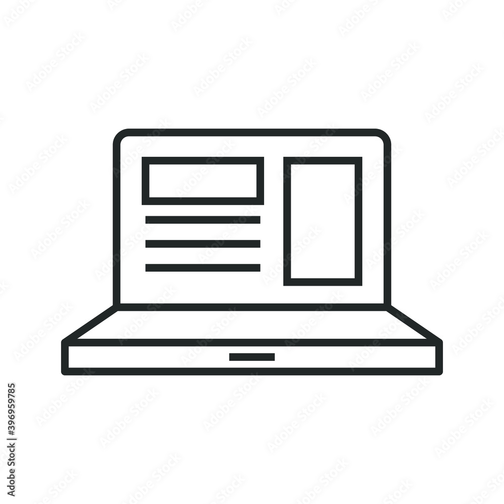 Laptop icon Laptop icon