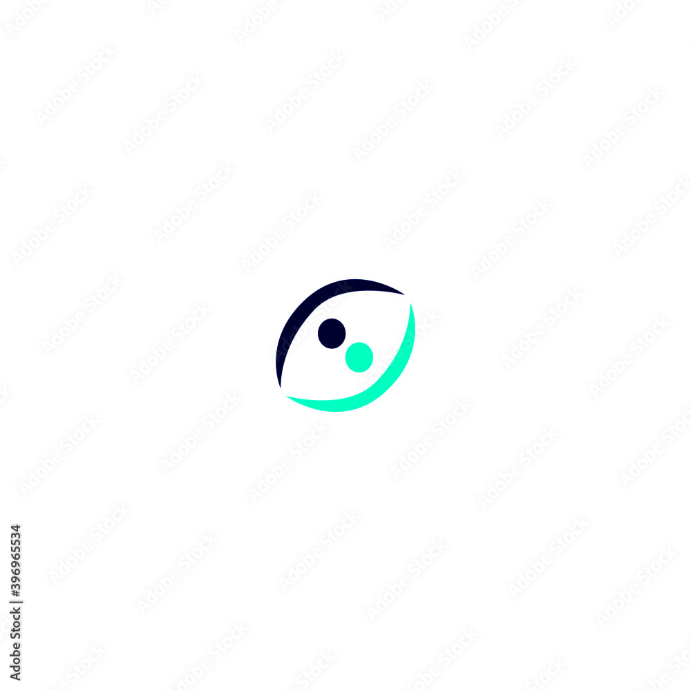 Colorful people together, sign, symbol, logo Colorful people together, sign, symbol, logo