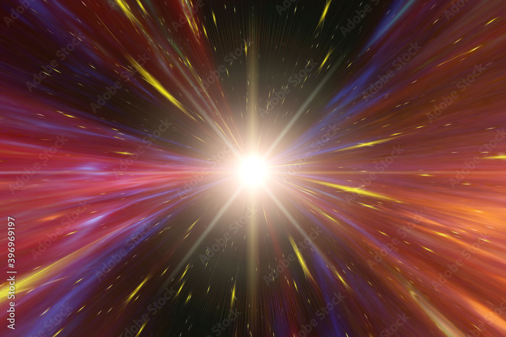 Light stripes. Sunburst in galaxy. Hyper jump. The elements of this image furnished by NASA. Light stripes. Sunburst in galaxy. Hyper jump. The elements of this image furnished by NASA.