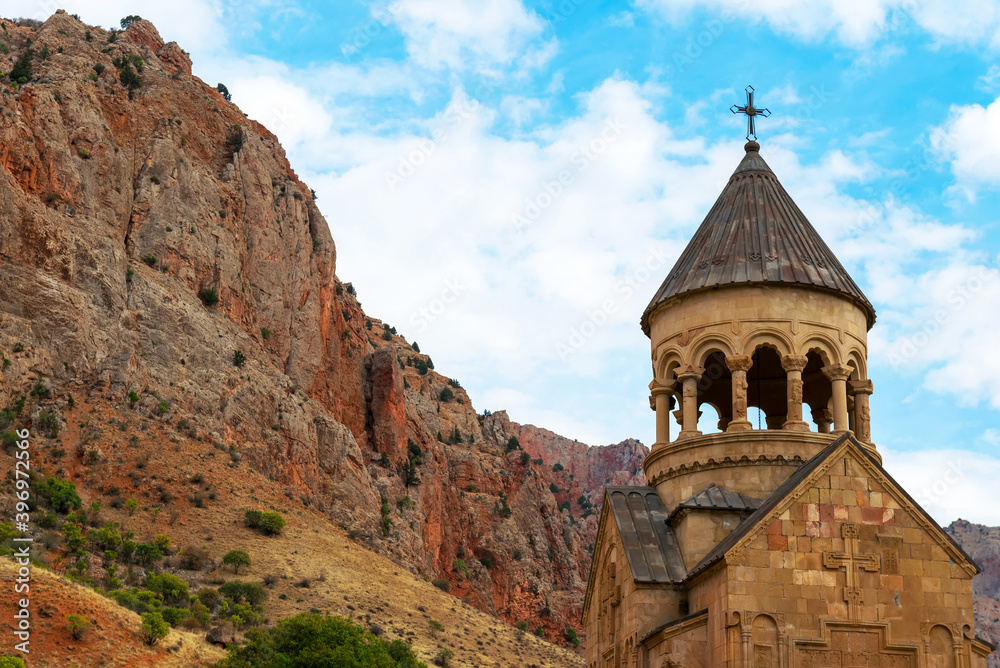 Noravank is a 13th century Armenian monastic complex in Amaghu valley