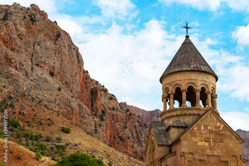 Noravank is a 13th century Armenian monastic complex in Amaghu valley