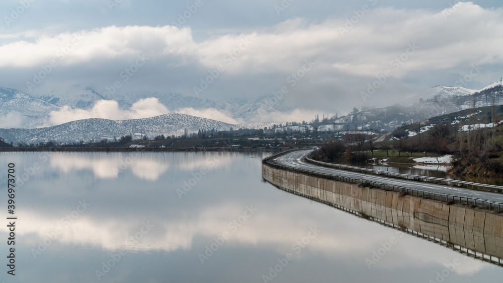 Winter landscape in Eastern Anatolia, Bitlis, Turkey Winter landscape in Eastern Anatolia, Bitlis, Turkey