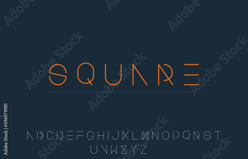 vector illustration of alphabet letter A to Z logo design