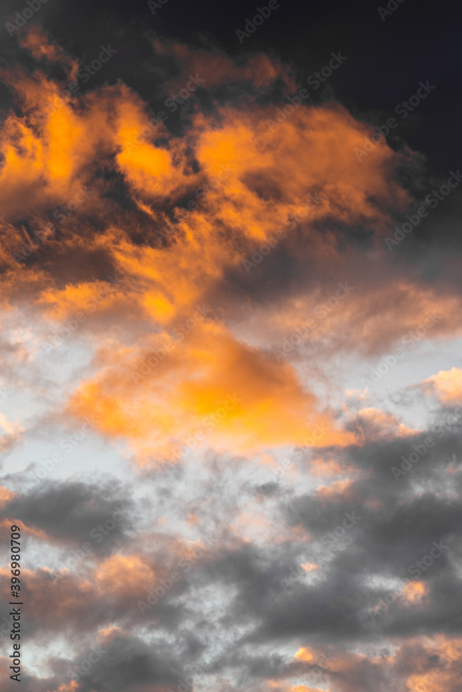 Clouds at sunset
