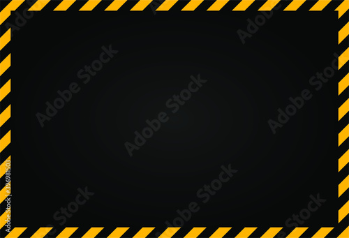 Crime line tape. Police danger caution vector yellow barrier. Not cross security line