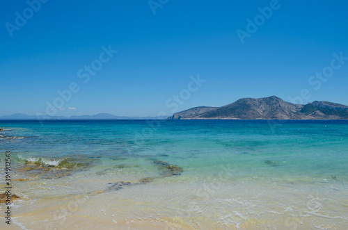 Mediterranean beach in Koufonisia  Greece