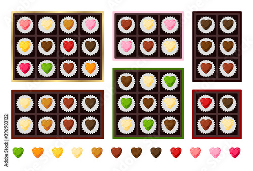 バレンタイン／チョコレート／パッケージ