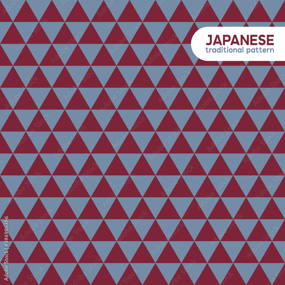 Traditional Japanese pattern Traditional Japanese pattern