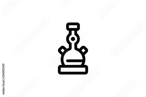 Addiction Outline Icon - Hookah