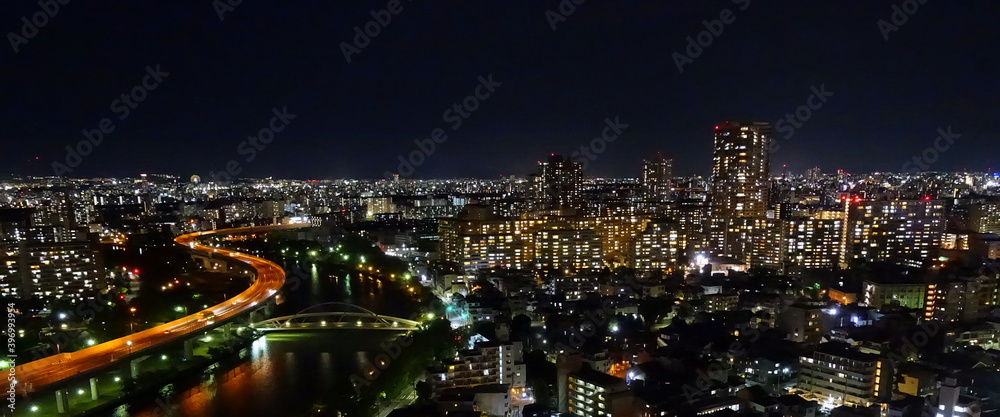 大阪の夜景