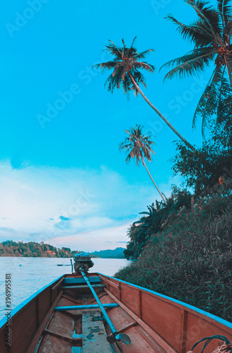boat on the river