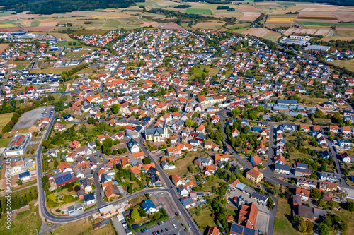Großenlüder aus der Luft | Luftbilder vom Dorf Großenlüder in Hessen