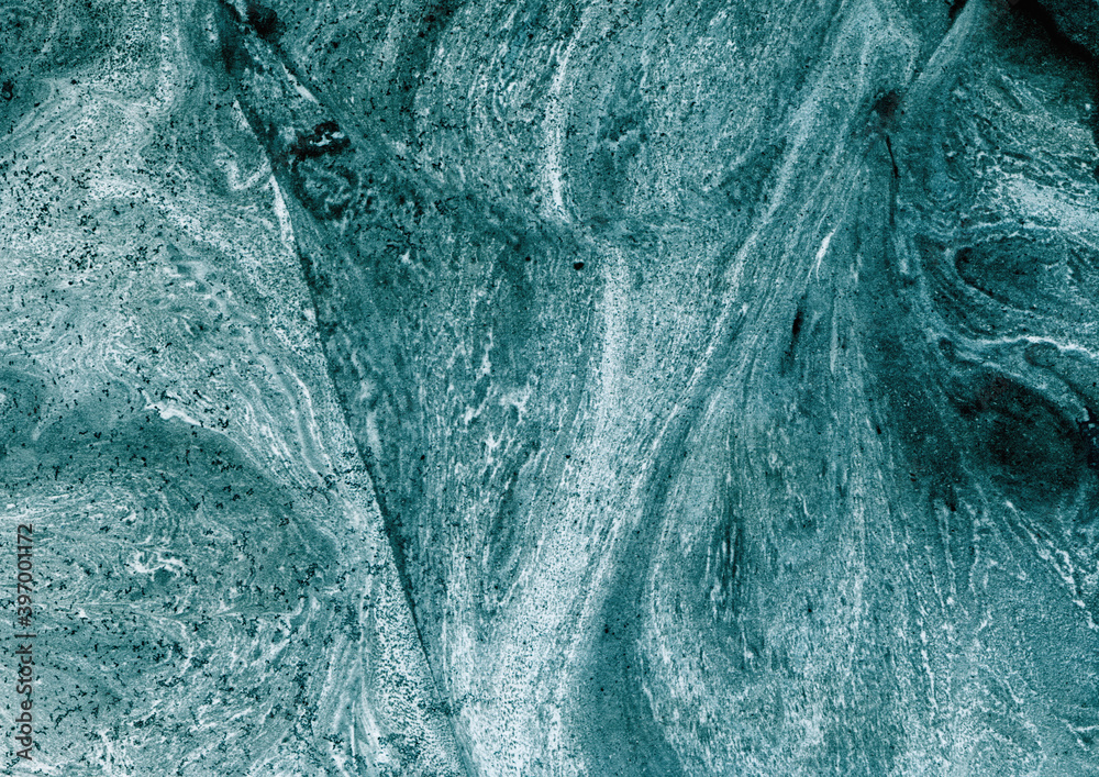 Obraz premium Niebiesko turkusowe tło tekstrura, kamień marmur.