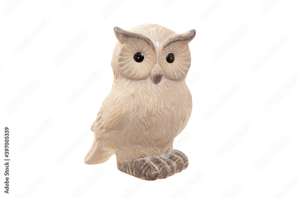 owl isolated on white owl isolated on white