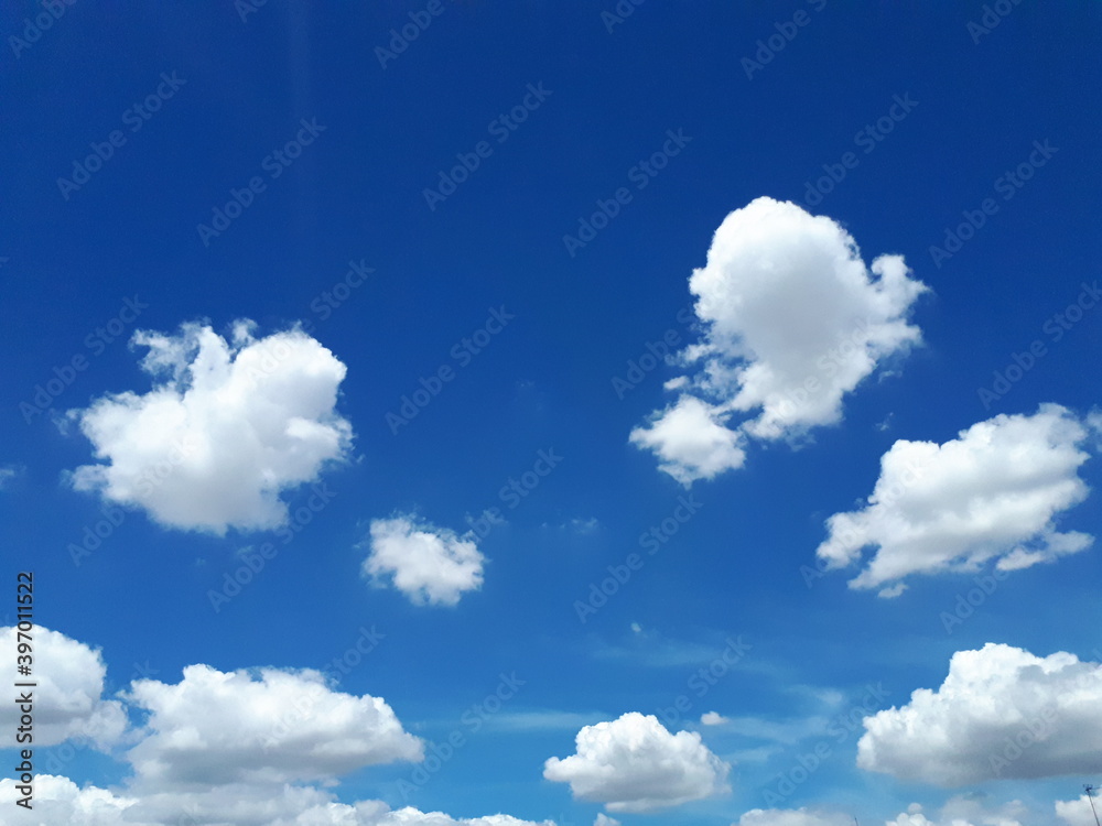 blue sky with white clouds blue sky with white clouds
