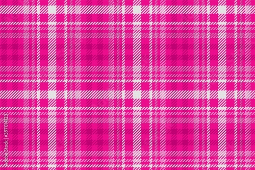 bright pink with white stripes fabric texture of traditional checkered tartan repeatable ornament for plaid, tablecloths, shirts, clothes, dresses, bedding