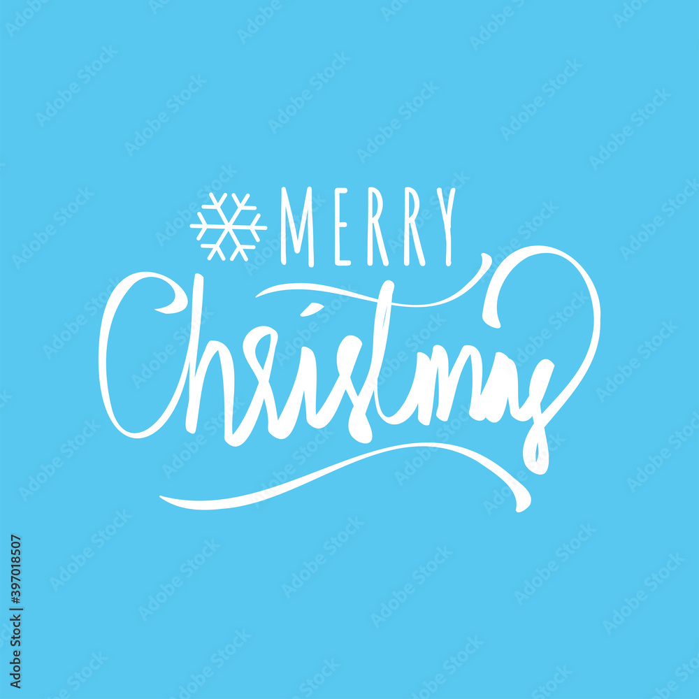 Merry Christmas illustration design, usable for banners, greeting cards, gifts etc.