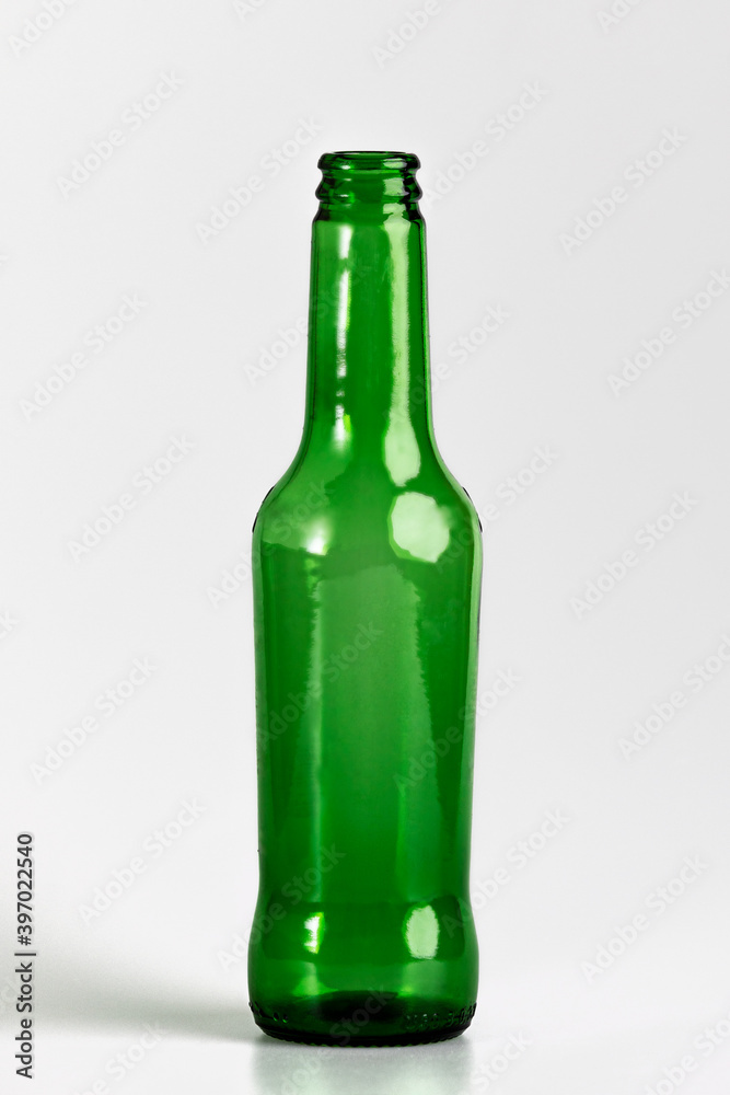 Transparent Alcohol bottled isolate on white background. Transparent Alcohol bottled isolate on white background.