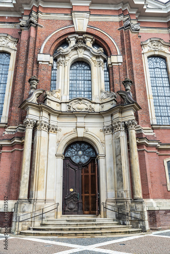 St. Michael Church, St Michaelis or Michel in Hamburg, Germany