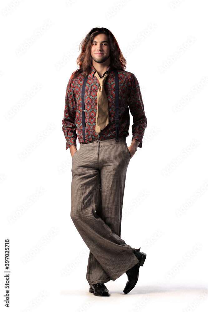 young man on a white background. studio shot young man on a white background. studio shot