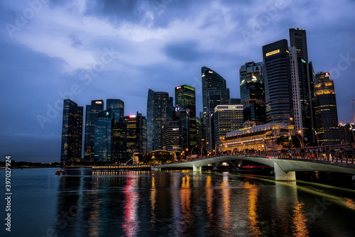 シンガポール夜景 © 竜樹 水谷