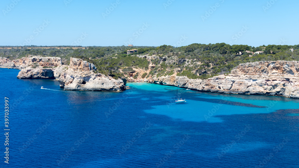 cala del moro Bay in Mallorca