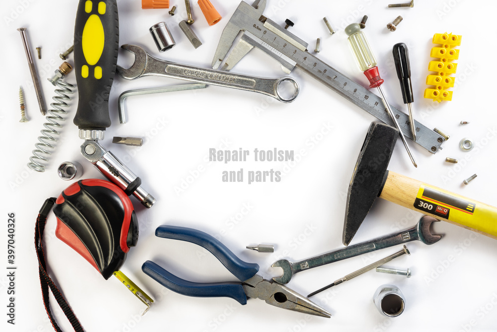 Repair tools and various parts Repair tools and various parts