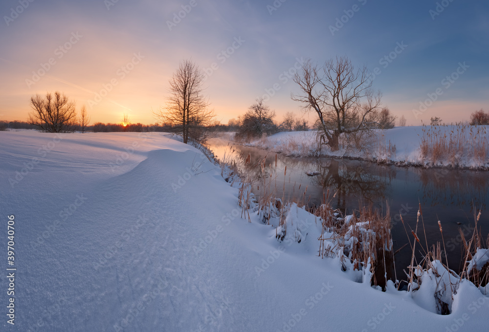 Frosty morning ..