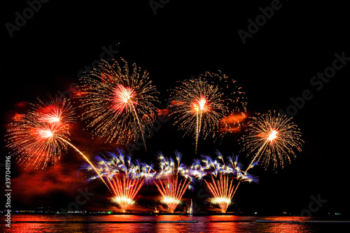 Fireworks Festival in Pattaya 2020, Thailand