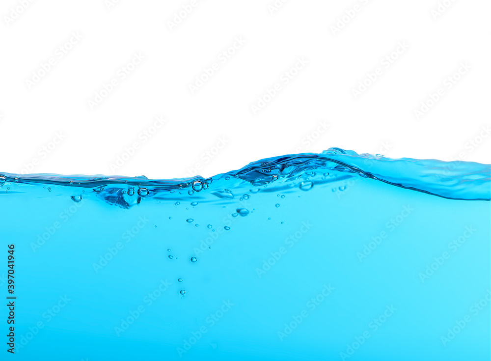 Obraz premium water splash isolated on white background