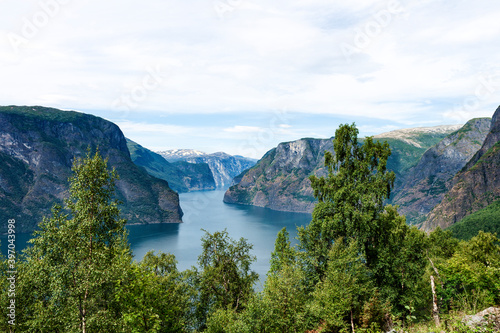 The Fiord at Aurland, Norway