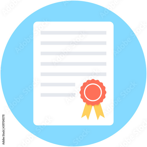 Degree Vector Icon