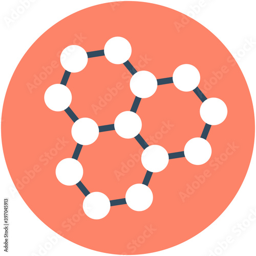 Molecule Vector Icon