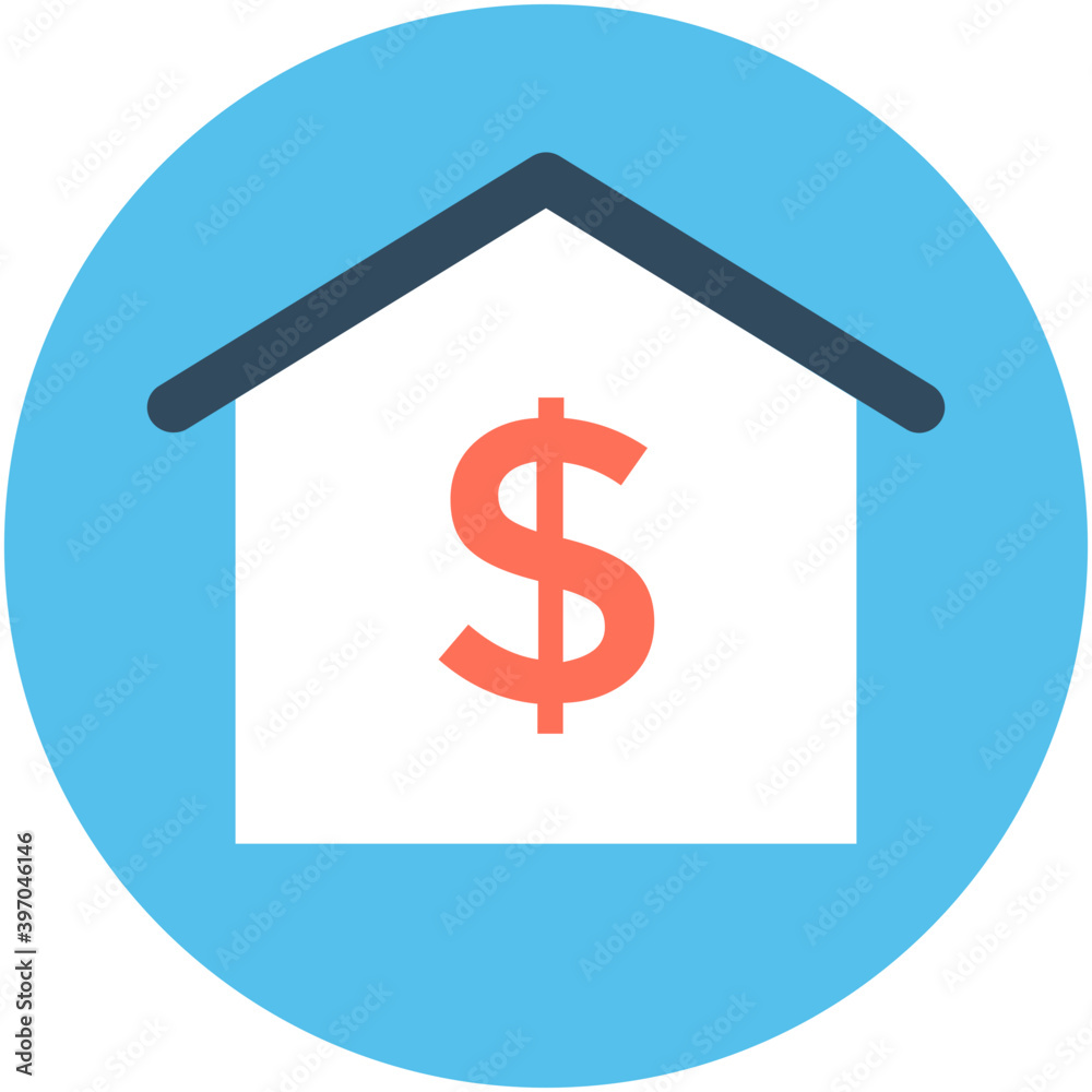 Property Value Flat Vector Icon
Property Value Flat Vector Icon