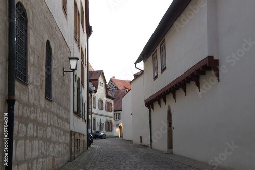 typical old street in Germany. Bamberg. © irbismarengo