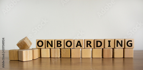 Fotografie Onboarding symbol