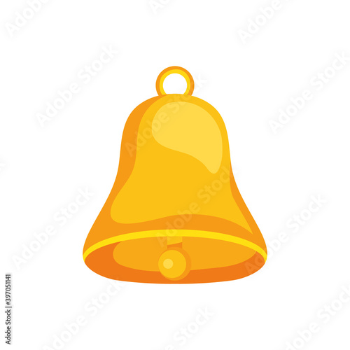 bell icon isolated vector design