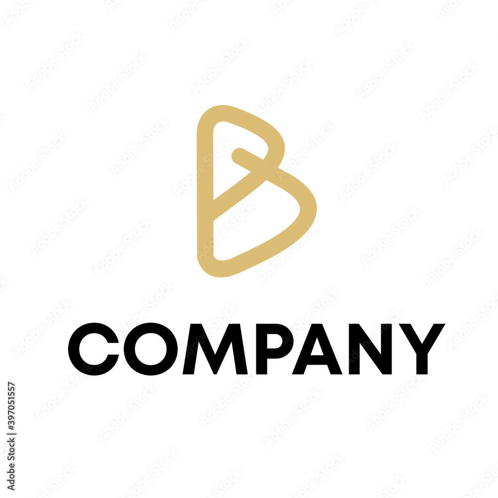 Obraz premium B logo