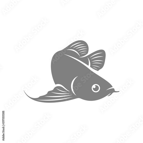Arowana fish logo vector template, Creative Arowana fish logo design concepts, icon symbol, illustration