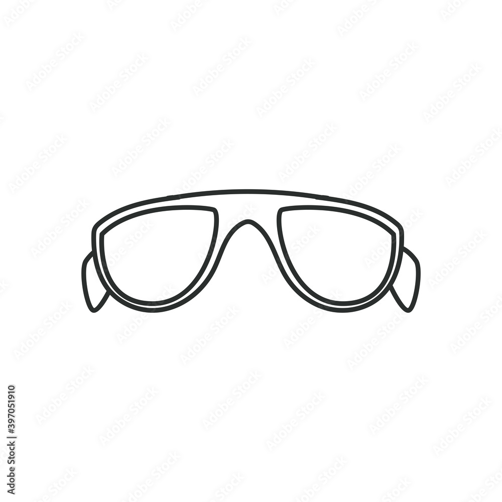 Fototapeta premium fashion glasses icon vector design