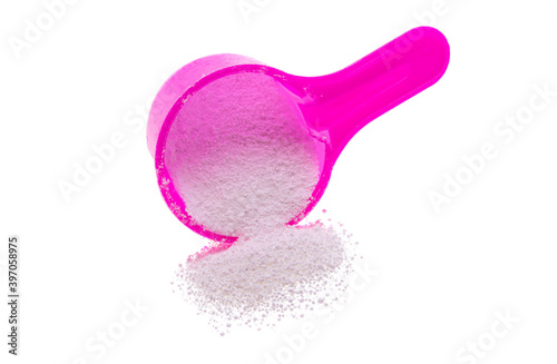 Photography powder stain remover isolated