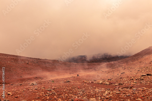 Paisaje marciano, en el Volcán Chimborazo