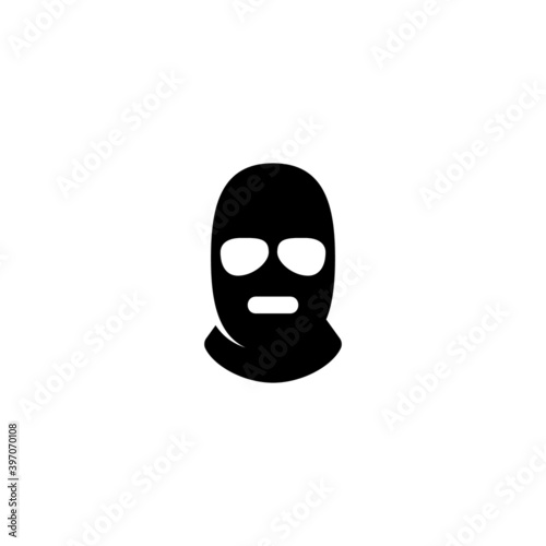 3 Hole Mask logo or icon design