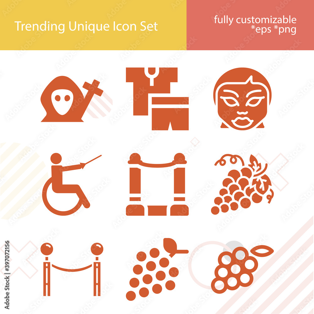 Simple set of violation related filled icons. Simple set of violation related filled icons.